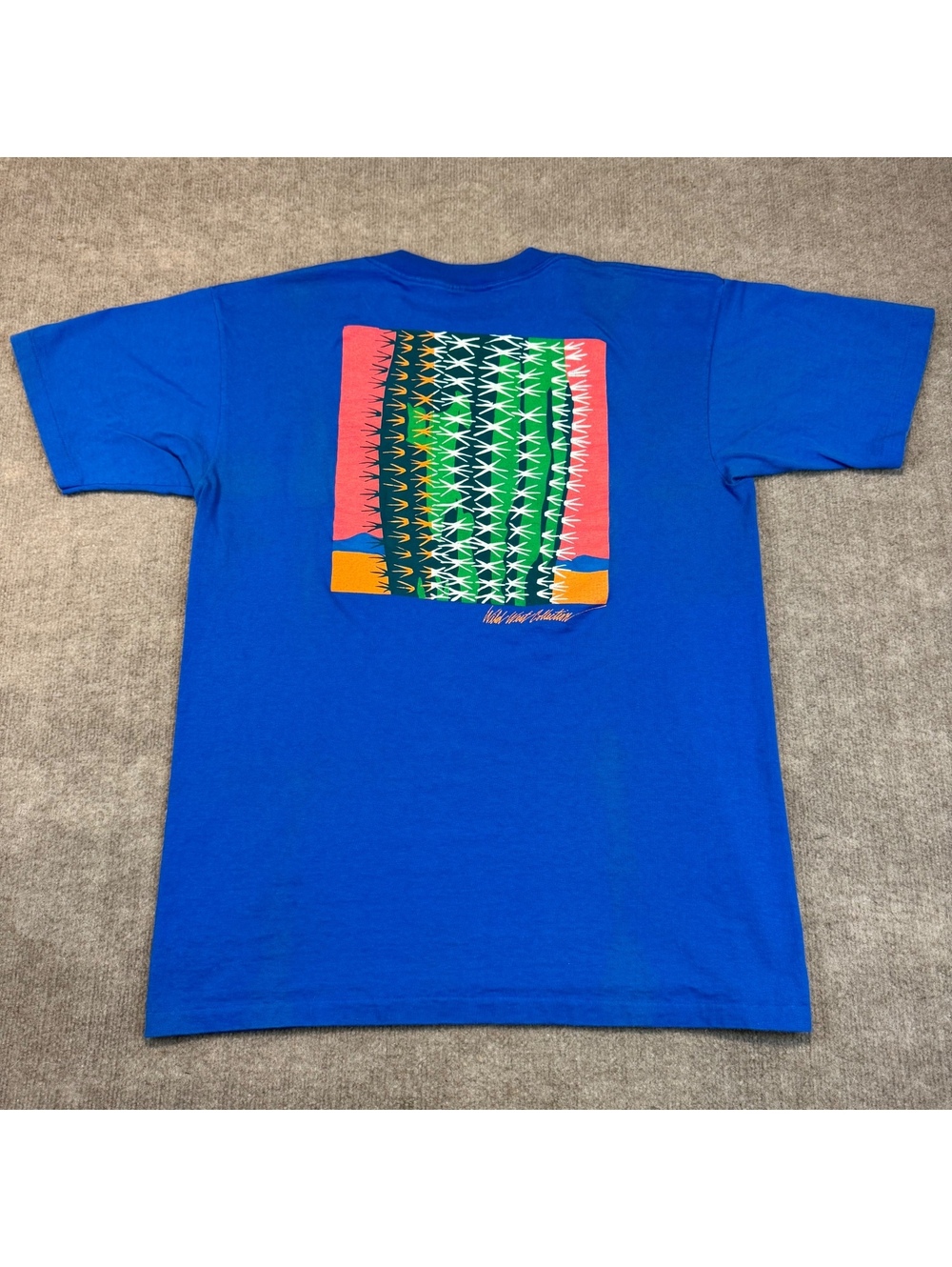 Marlboro Vintage 90s Single Stitch Graphic Pocket T Shirt Wild West Cactus XL